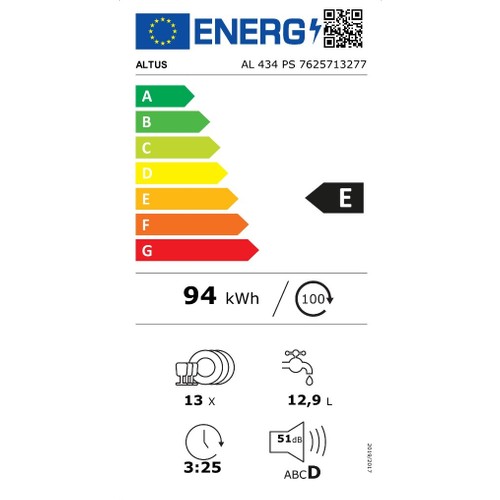  Arçelik Servis Garantili Altus 4 PROG-13 KİŞİLİK BULASIK MAKINESI INOX