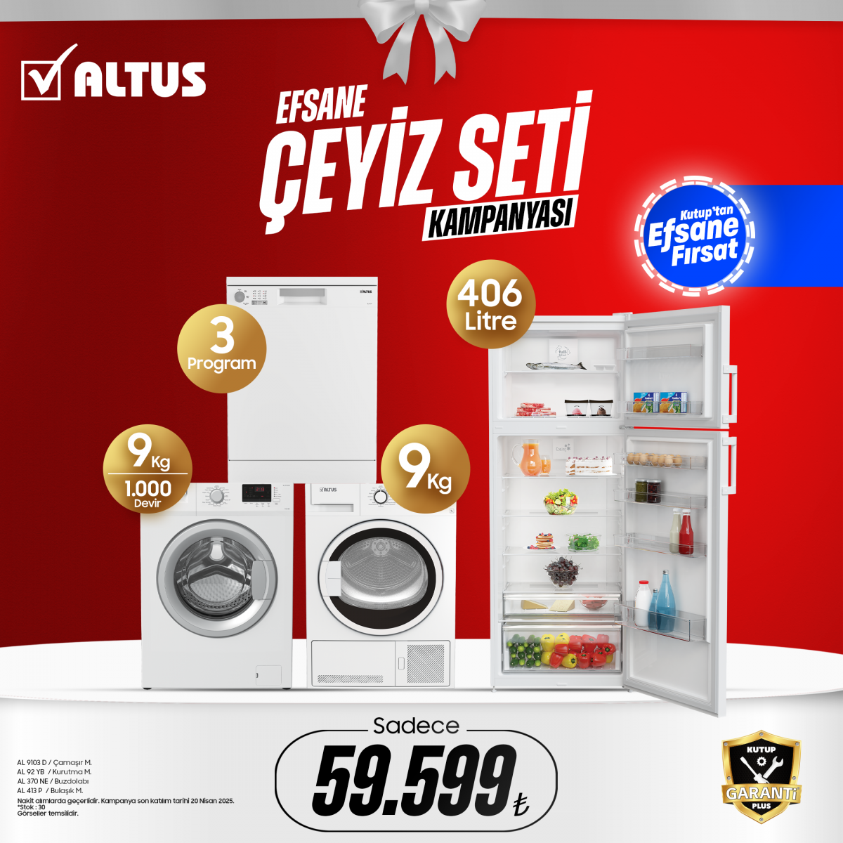 ALTUS EFSANE ÇEYİZ SETİ ALTUS EFSANE ÇEYİZ SETİ