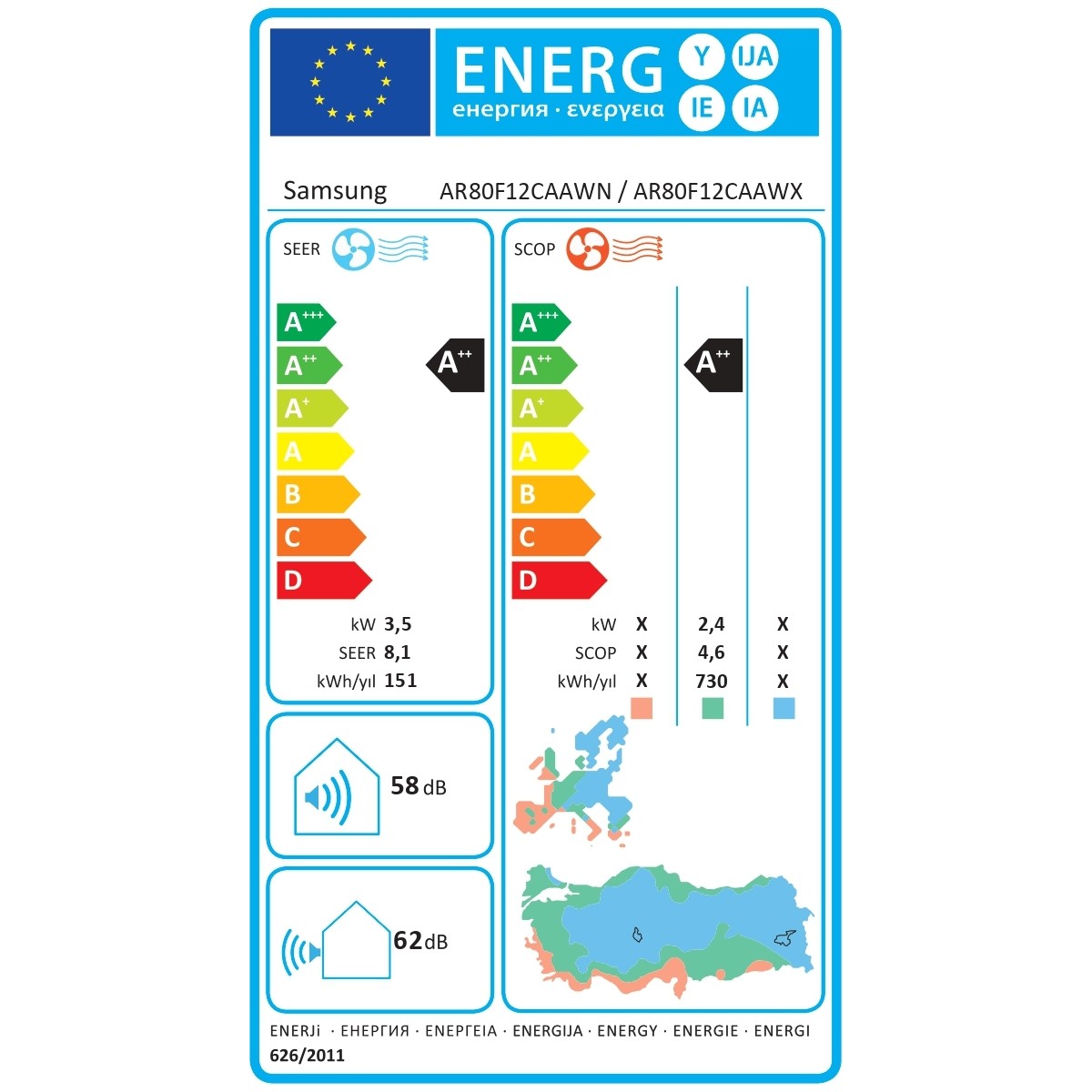 Samsung WindFree™ Elite PM 1.0 - Yapay Zeka Destekli Split Klima