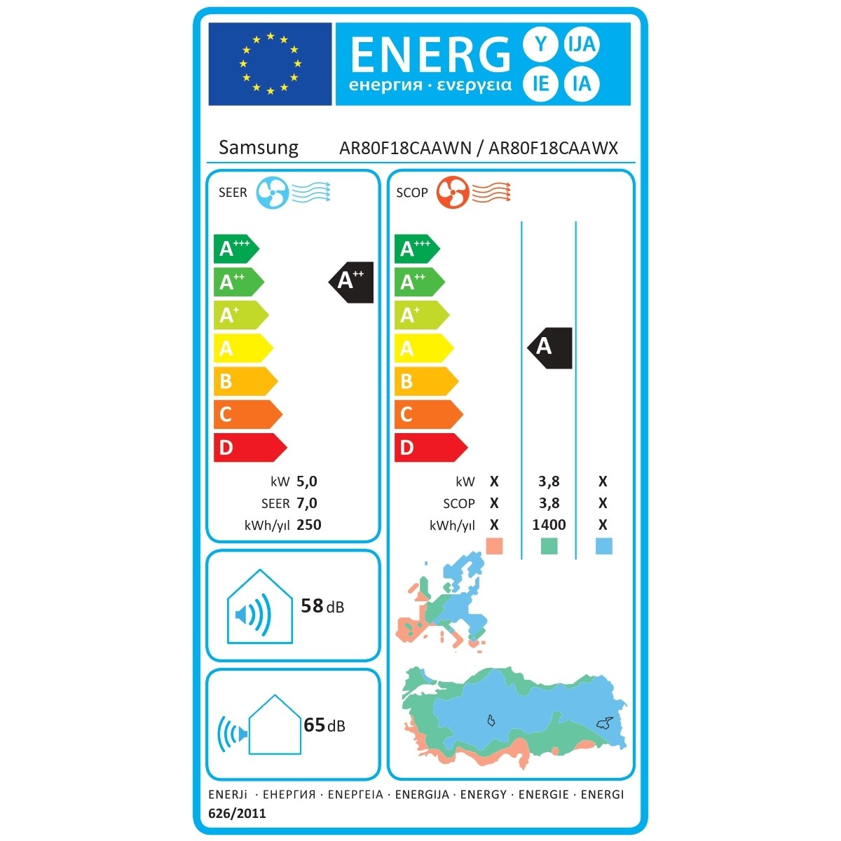 Samsung WindFree™ Elite PM 1.0 - Yapay Zeka Destekli Split Klima