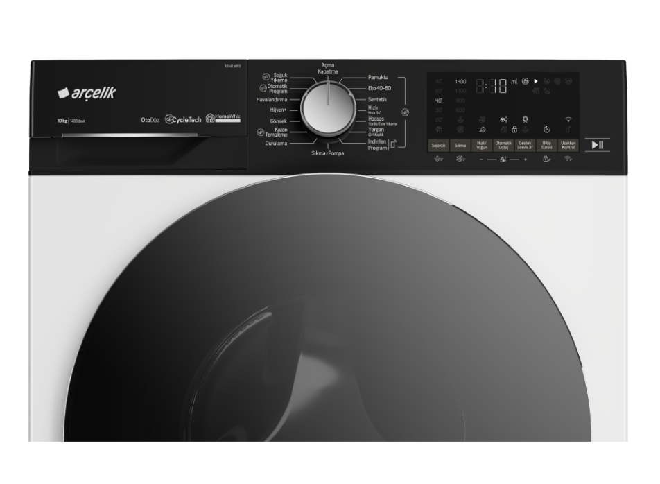 Arçelik 10140 MP O 10 Kg Çamaşır Makinesi Arçelik 10140 MP O 10 Kg Çamaşır Makinesi