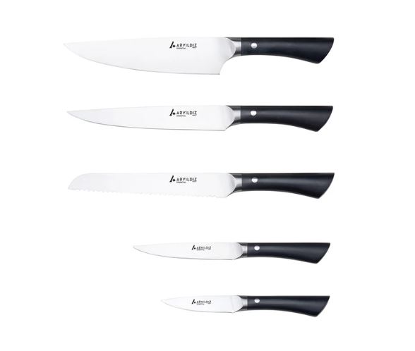 Aryıldız Essential 6 Parça Blok Bıçak Seti