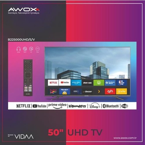 Awox 50 İnç Tv