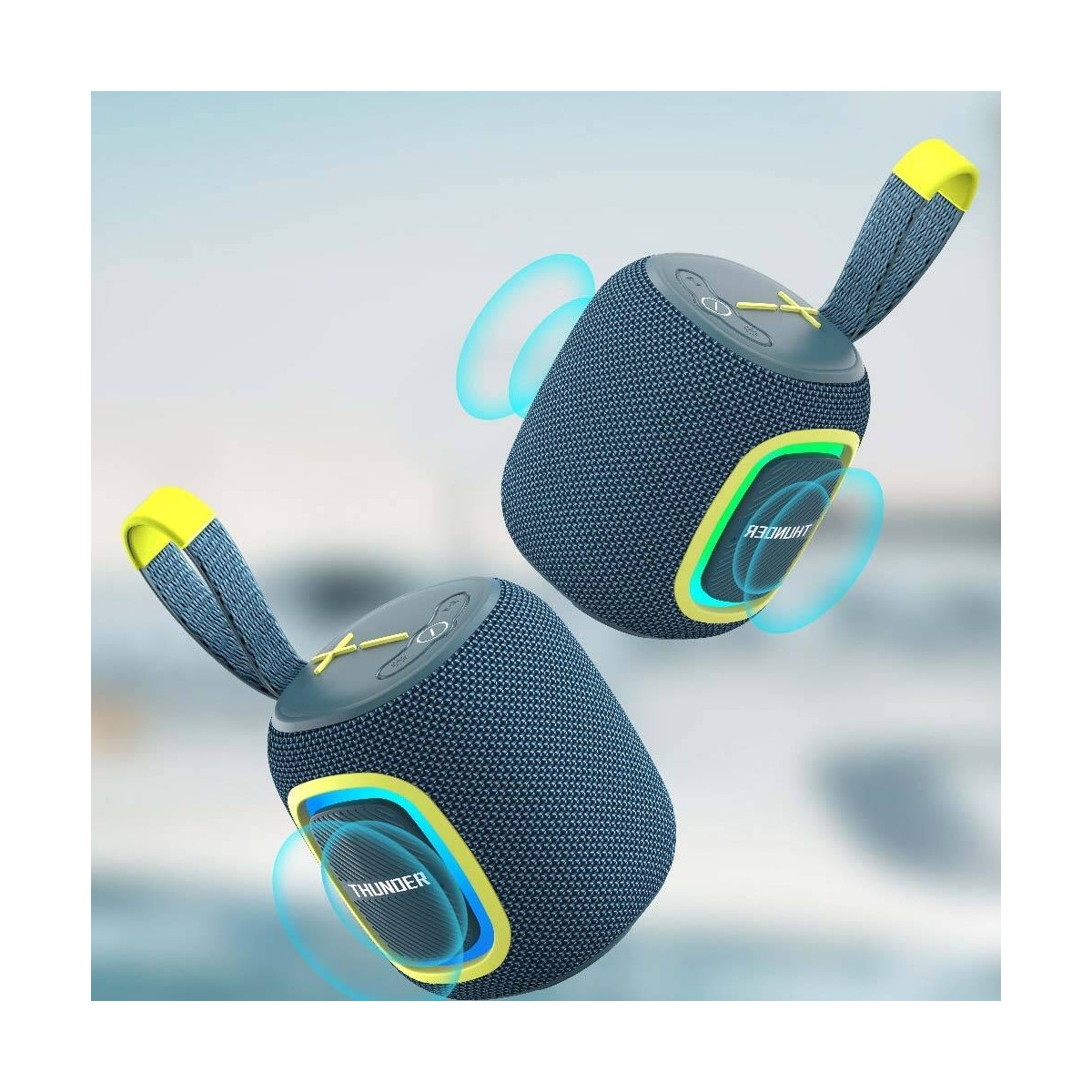 WIWU RGB Led Işıklı Wireless Bluetooth 5.3 Hoparlör