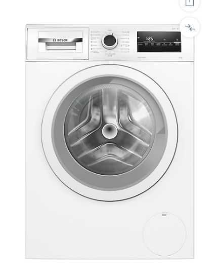 BOSCH Serie 4 Çamaşır Makinesi 9 kg 1200 dev./dak.