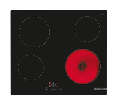 Bosch PKE611BA2E Serie 4 elektrikli Çerçevesiz Ocak (siyah)