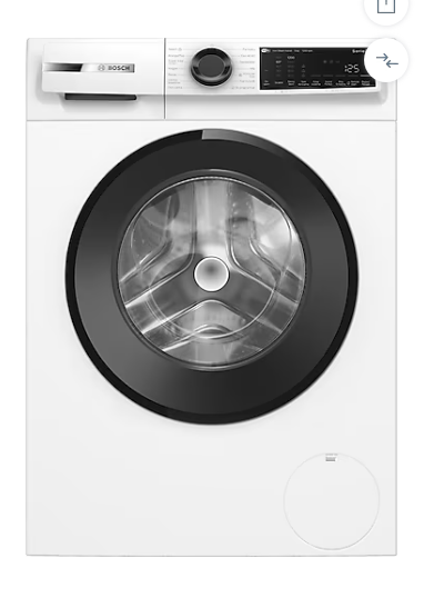 BOSCH Serie 6 Çamaşır Makinesi (Beyaz)