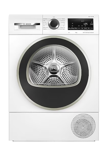 BOSCH Serie 6 Isı Pompalı Kurutma Makinesi (Beyaz) BOSCH Serie 6 Isı Pompalı Kurutma Makinesi (Beyaz)