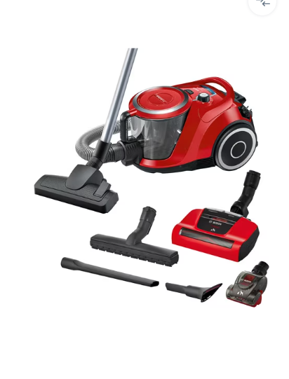 BOSCH SERIE 6 TOZ TORBASIZ SÜPÜRGEPROANİMAL RED