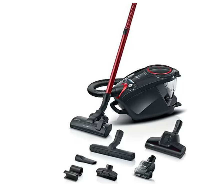 Bosch Serie 8 propower Toz Torbasız Süpürge (siyah, Kırmızı) Bosch Serie 8 propower Toz Torbasız Süpürge (siyah, Kırmızı)