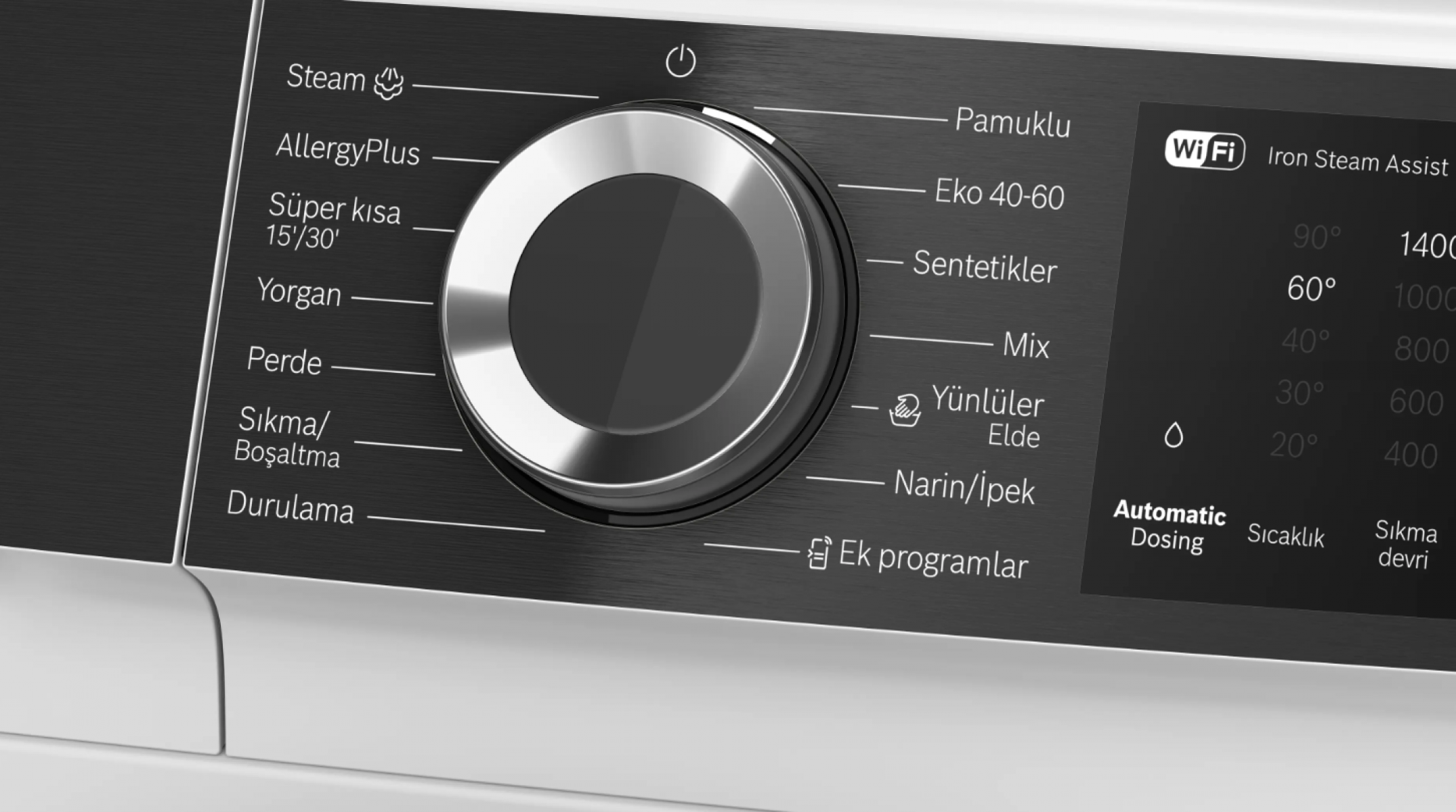 Bosch WGK264Y0TR Serie 6 Çamaşır Makinesi 11 kg maks. 1400 dev./dak Bosch WGK264Y0TR Serie 6 Çamaşır Makinesi 11 kg maks. 1400 dev./dak
