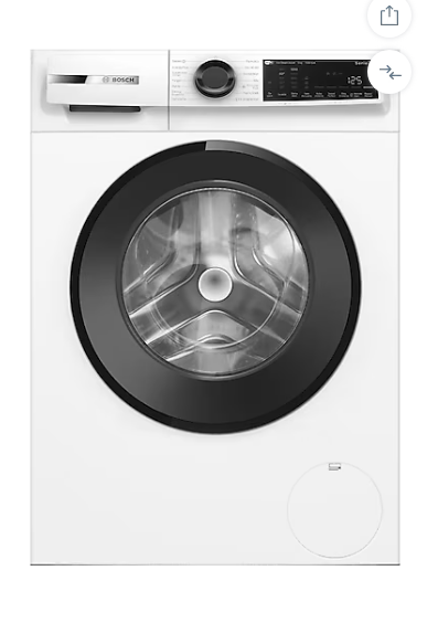 BOSCH Serie 6 Çamaşır Makinesi (Beyaz)