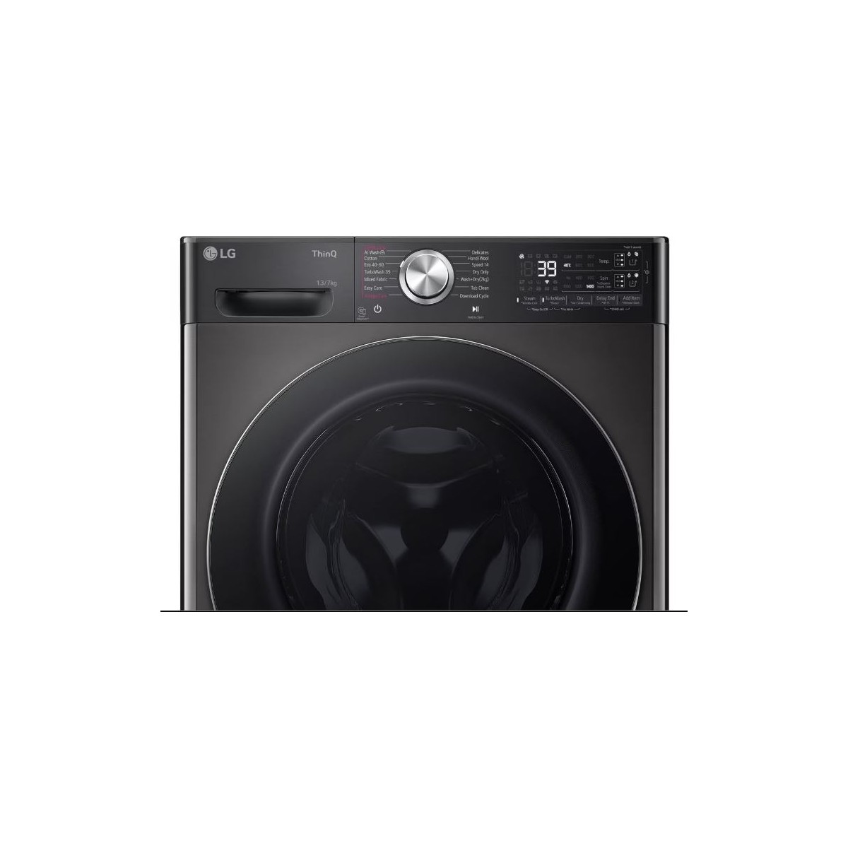 LG 13 KG Yıkama / 7 KG 1400 Devir Siyah Kurutmalı Buharlı Çamaşır Makinesi LG 13 KG Yıkama / 7 KG 1400 Devir Siyah Kurutmalı Buharlı Çamaşır Makinesi