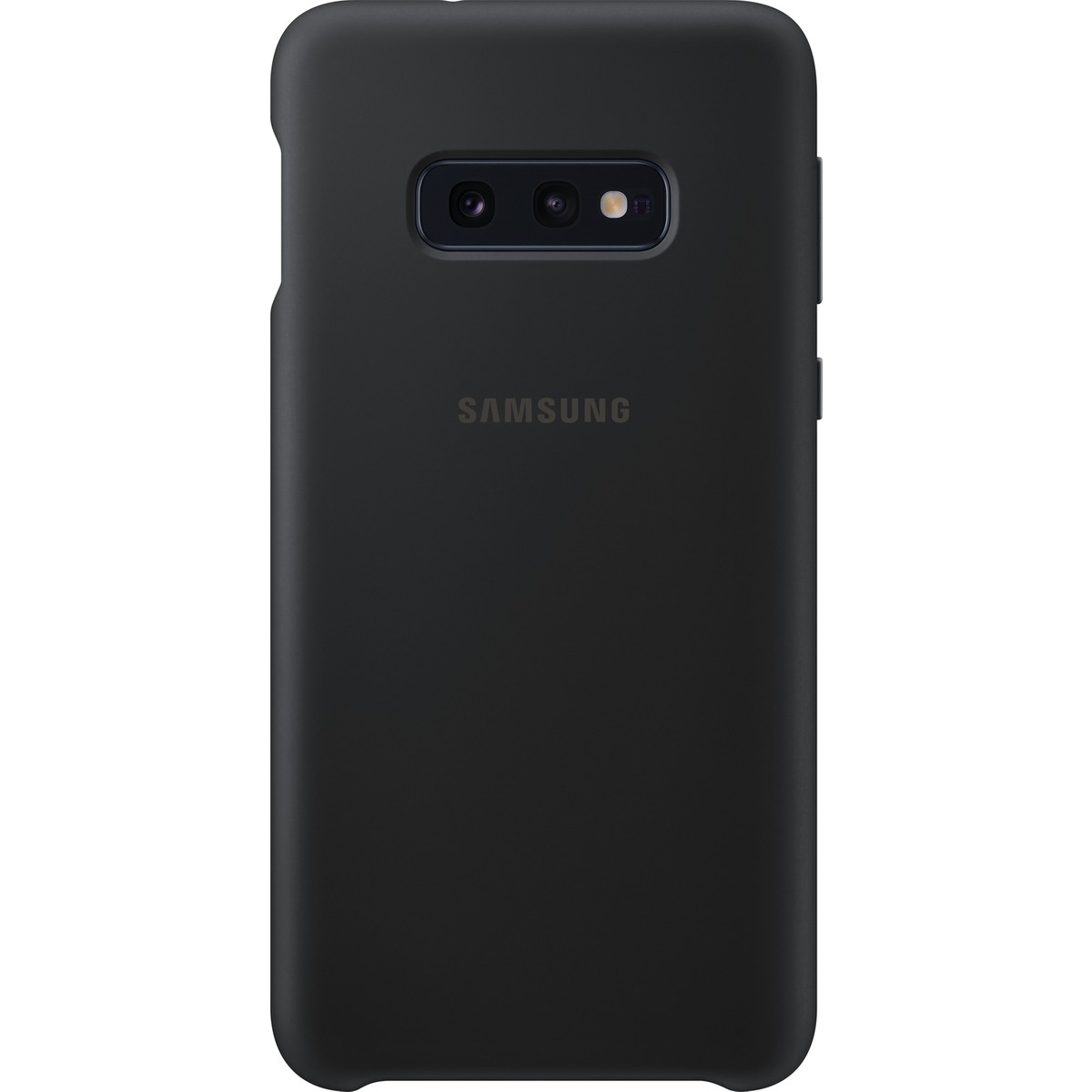 S10e FLAT-Silicone Cover-Siyah