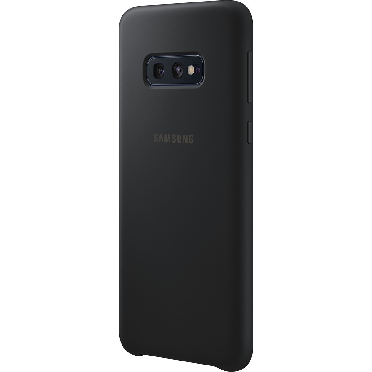 S10e FLAT-Silicone Cover-Siyah