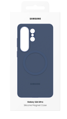 Galaxy S26 Ultra Silikon Magnet Kılıf - Gece Moru