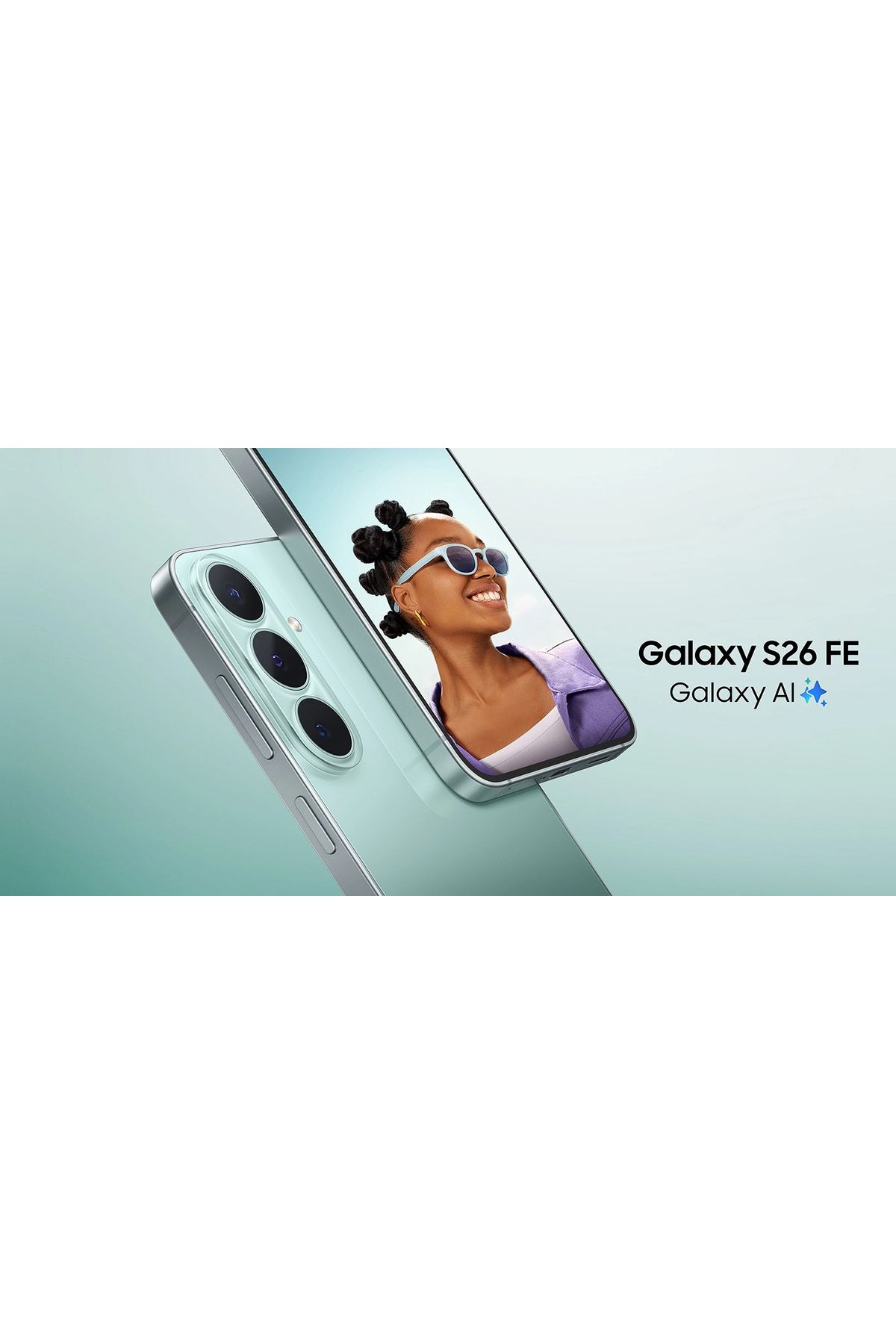 Galaxy S26FE 8/256 GB Su Yeşili Cep Telefonu