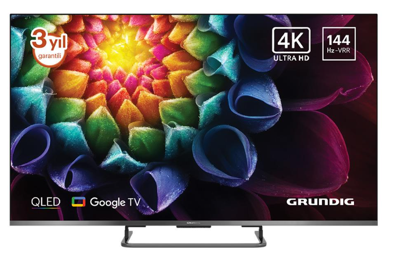GRUNDIG 55GQ850A 55inc 139 cm 4K UHD Google Smart QLED TV,Uydu Alıcılı GRUNDIG 55GQ850A 55inc 139 cm 4K UHD Google Smart QLED TV,Uydu Alıcılı
