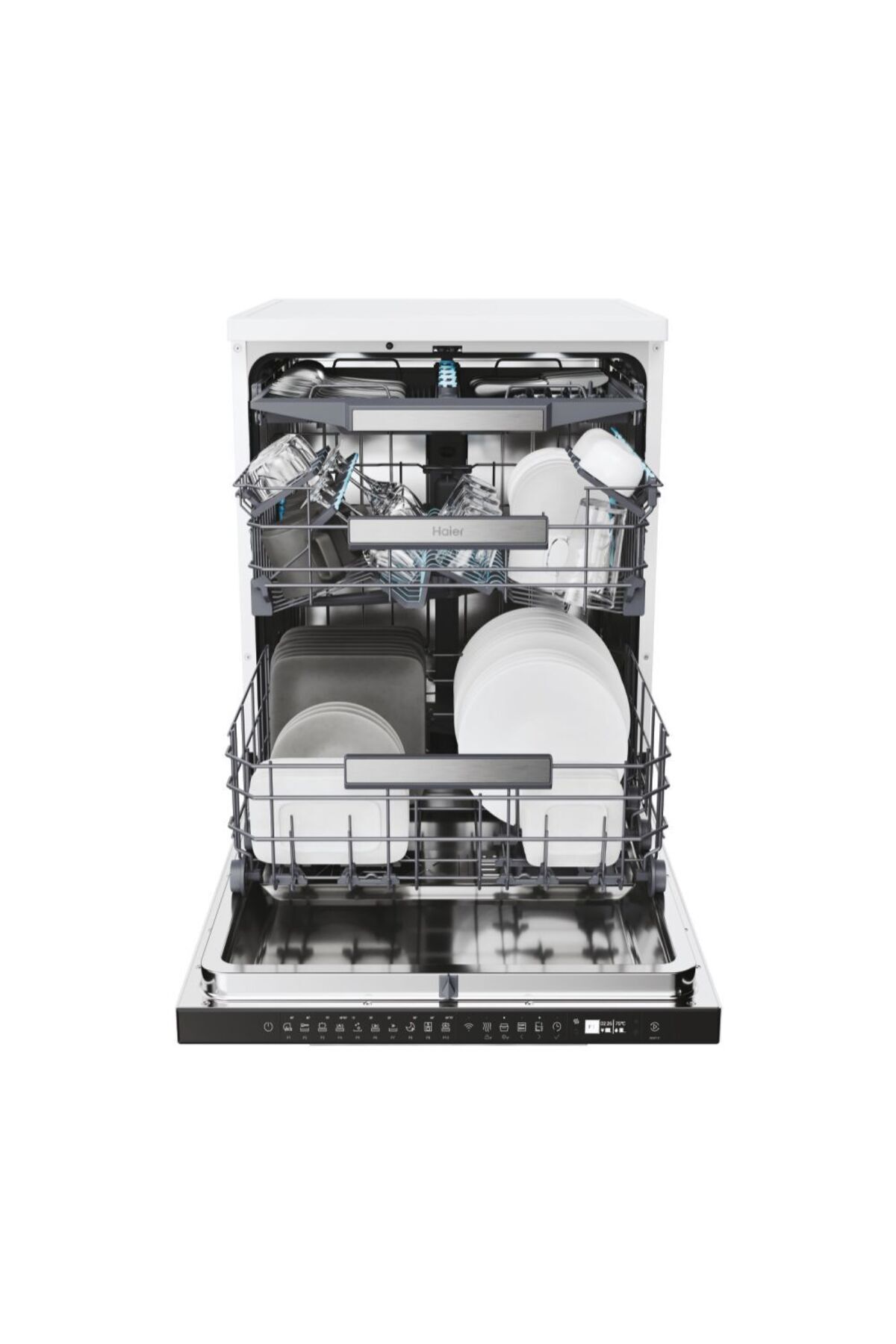 Haıer XF 4A4M4PW Beyaz Bulaşık Makinesi