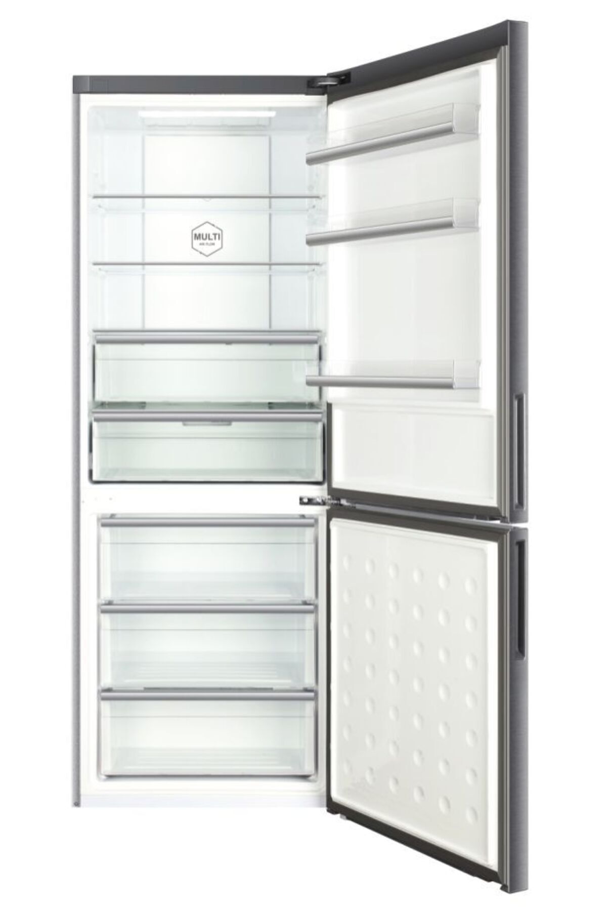 Haier 2 Kapılı, D enerji sınıfı, 459 Litre, Total No Frost, Dokunmatik kontrol, Silver Haier 2 Kapılı, D enerji sınıfı, 459 Litre, Total No Frost, Dokunmatik kontrol, Silver