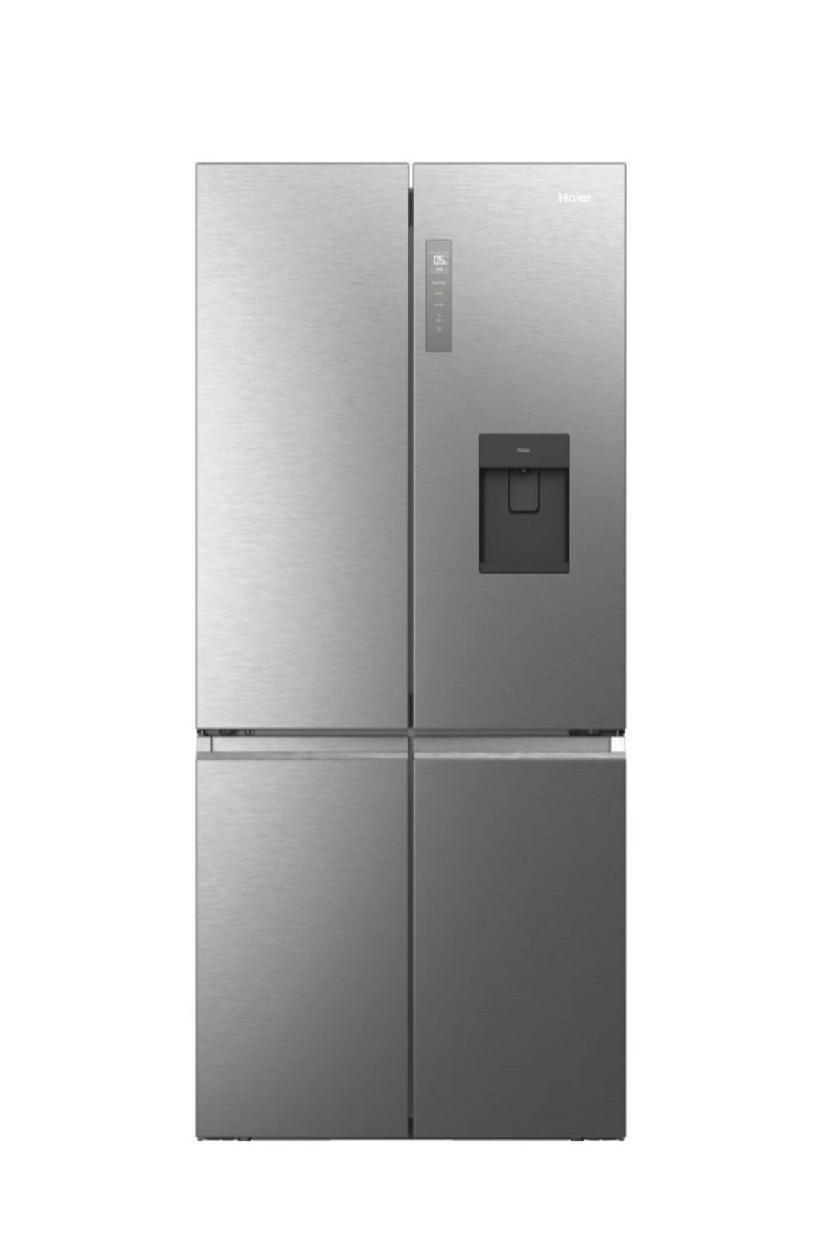 Haier 4 Kapılı, E enerji sınıfı, 536 Litre, Total No Frost, Dokunmatik kontrol, Platinum Inox