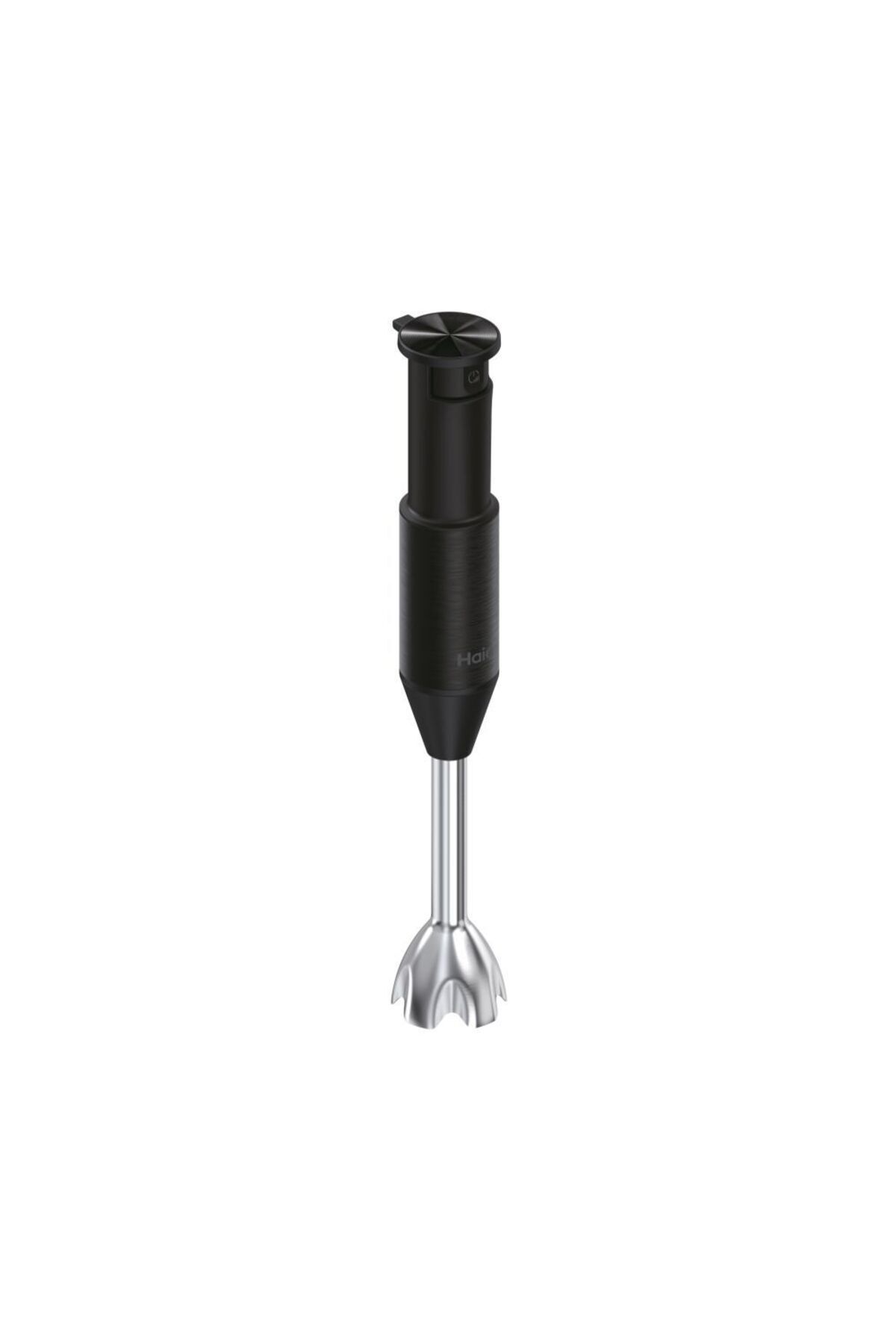 Haier 1000 W el blenderı, Paslanmaz çelik bıçak, 3'lü bıçak sistemi, Siyah