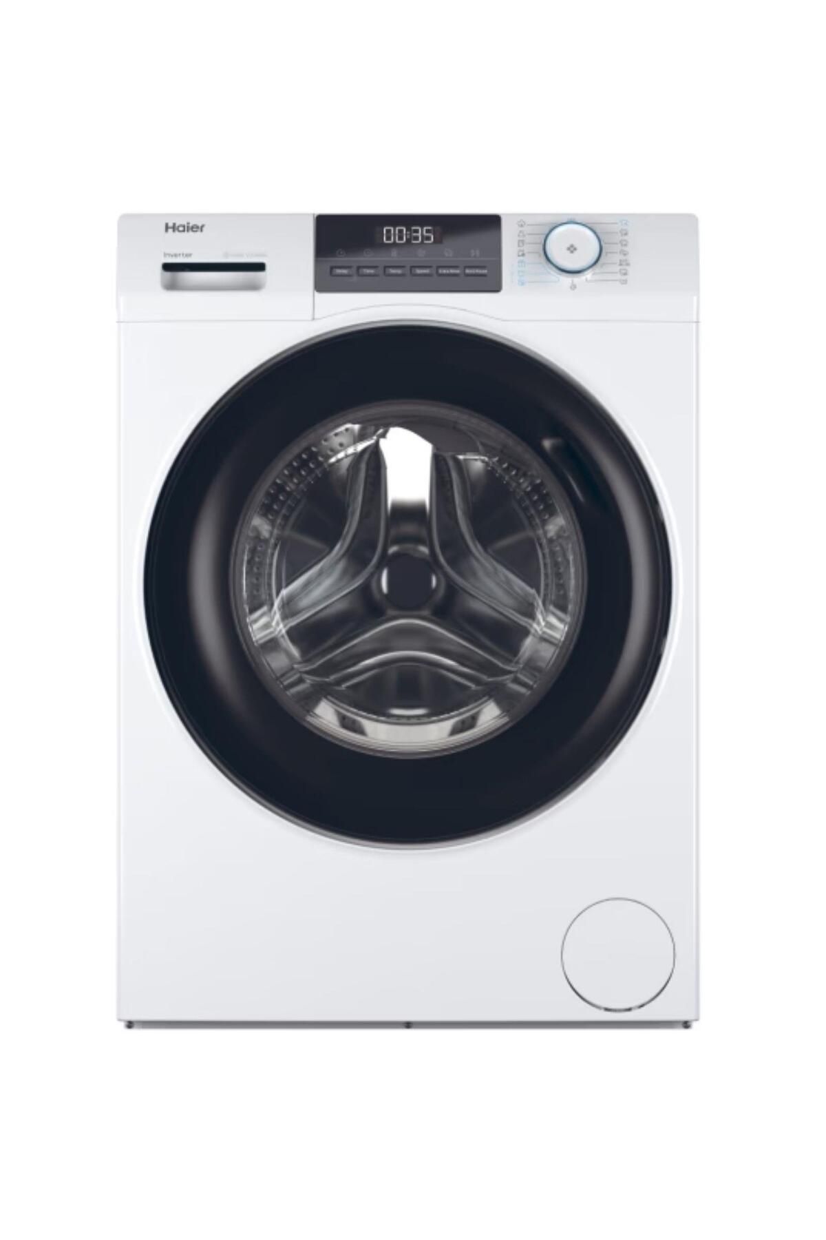 Haier 10 KG kapasite, A -%20 enerji sınıfı, 1400 devir Beyaz