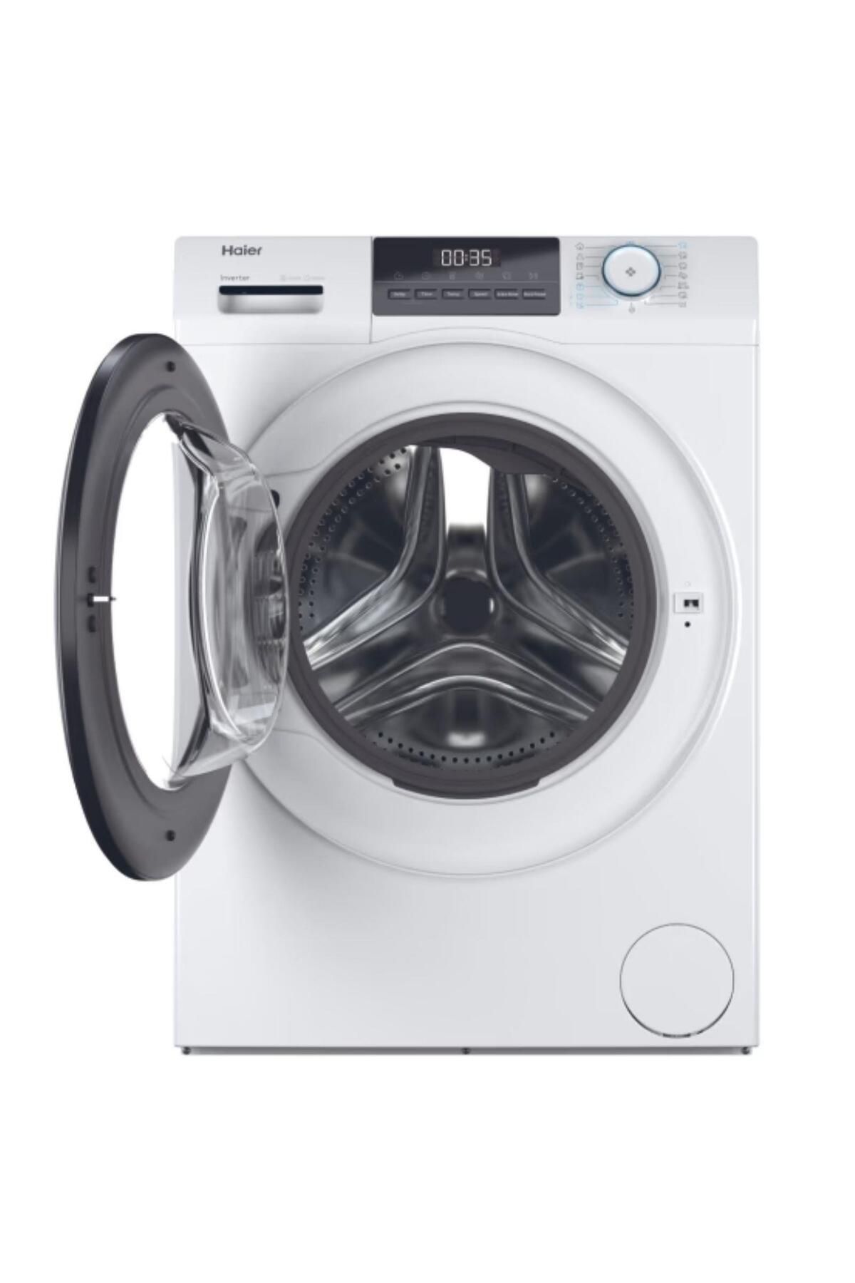 Haier 10 KG kapasite, A -%20 enerji sınıfı, 1400 devir Beyaz