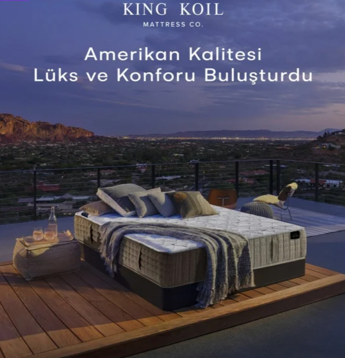 King Koil Sublime Lateks Hybrid Yatak