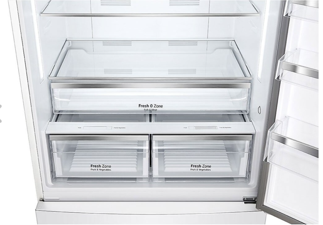 LG 588 Litre No Frost Alttan Donduruculu Buzdolabı Beyaz LG 588 Litre No Frost Alttan Donduruculu Buzdolabı Beyaz