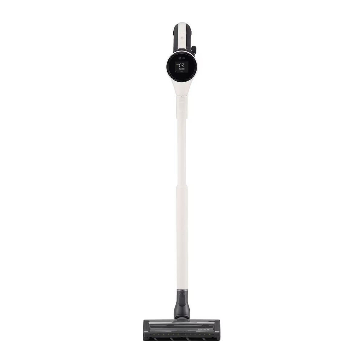 LG CordZero Otomatik Toz Boşaltma Özellikli Dikey Süpürge Bej Rengi