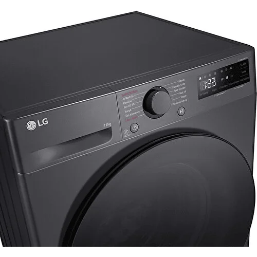 LG 11 Kg Çamaşır Makinesi Siyah