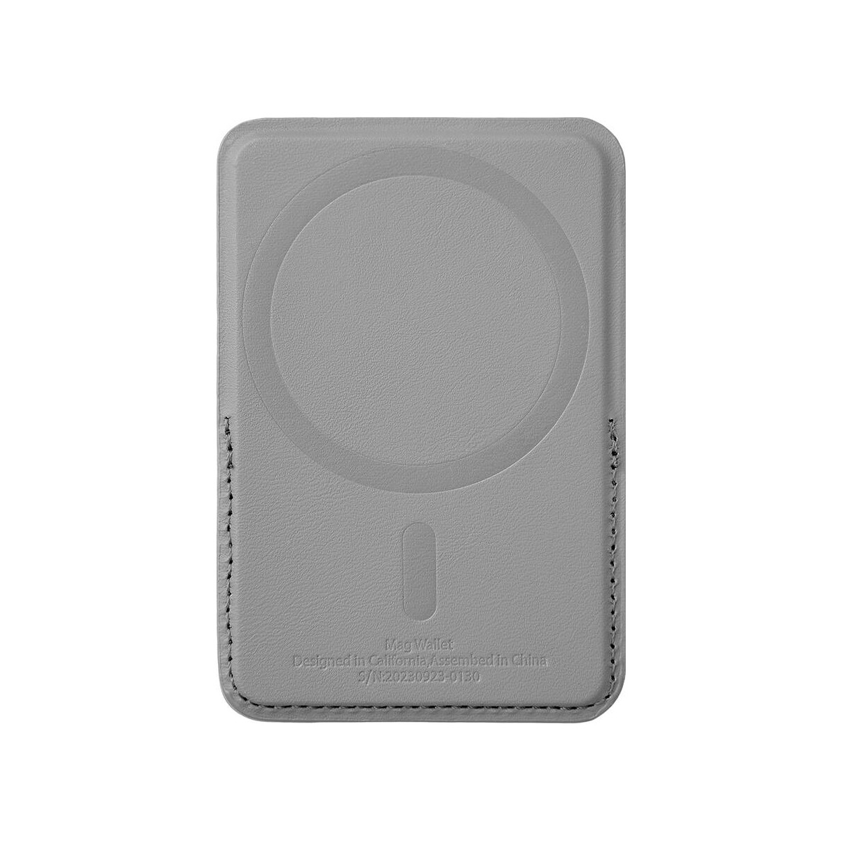 Wıwu Pop-up Sade Tasarımlı 3 Hazneli Pu Magnetik Standlı Kartlık (gri)