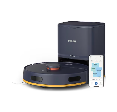 Philips 2000 Serisi Çöp İstasyonlu Akıllı Robot Süpürge (Gri)