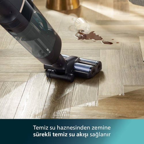 Philips XW7110/01 Aqua Trio Kablosuz Islak-Kuru Elektrikli Süpürge 7000 Serisi