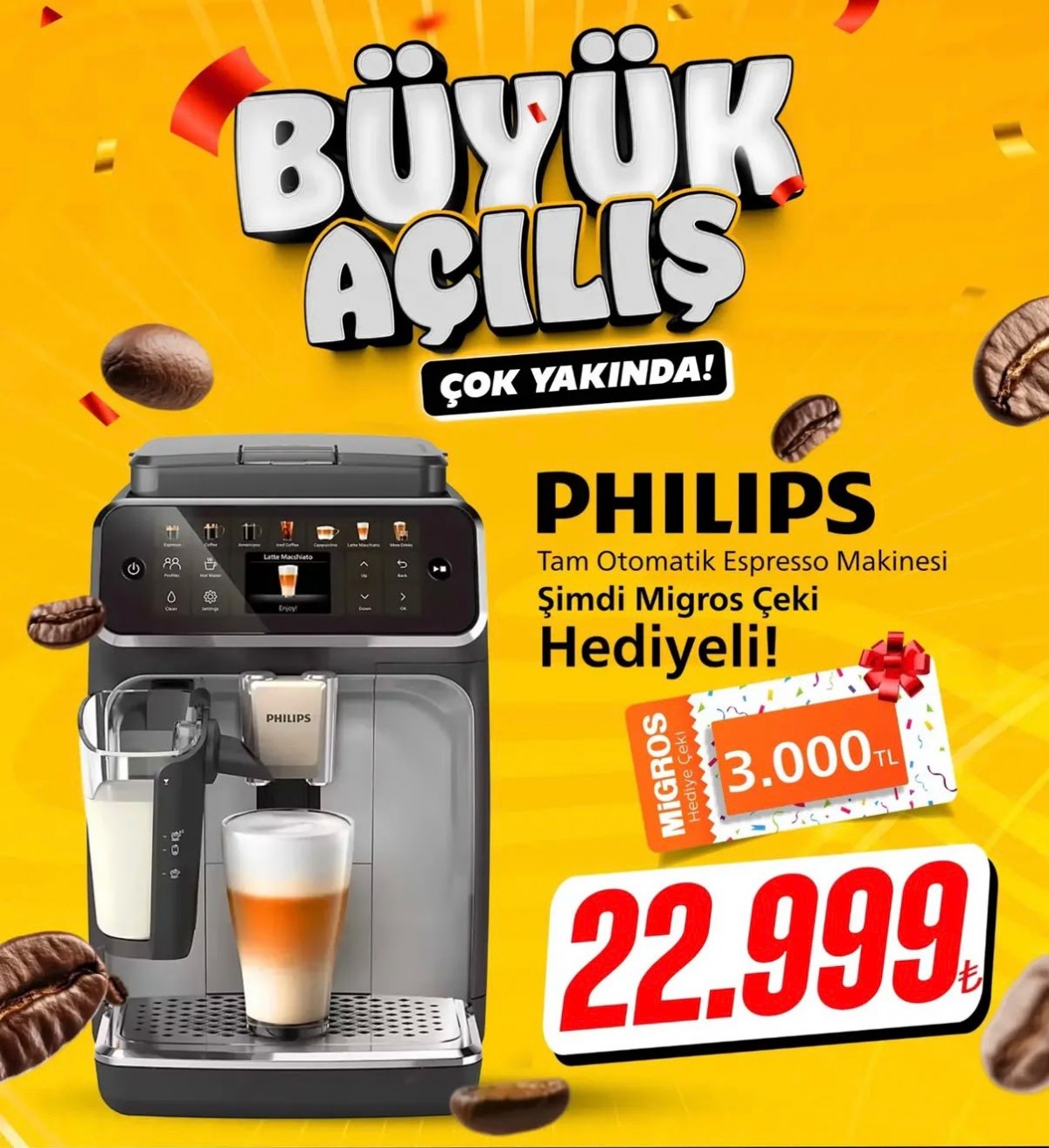 PHILPS TAM OTOMATİK ESPRESSO MK. PD 750 EP4446/70 PHILPS TAM OTOMATİK ESPRESSO MK. PD 750 EP4446/70