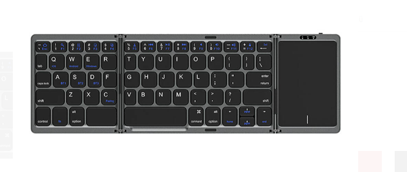 Reccı Katlanabilir Kablosuz Multifonksiyonel Touchpad Klavye Reccı Katlanabilir Kablosuz Multifonksiyonel Touchpad Klavye