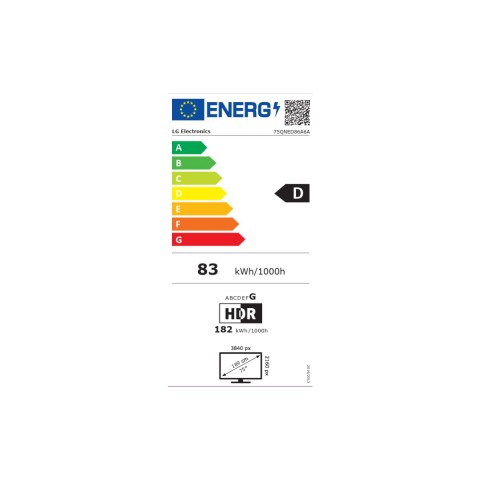 191 Ekran 4K Smart AI 144Hz Magic Remote webOS25 QNED TV