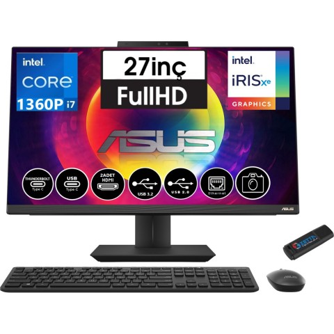 Asus  Intel Core I7-1360p 16gb Ram 1tb Ssd 14 Full Hd Bilgisayar