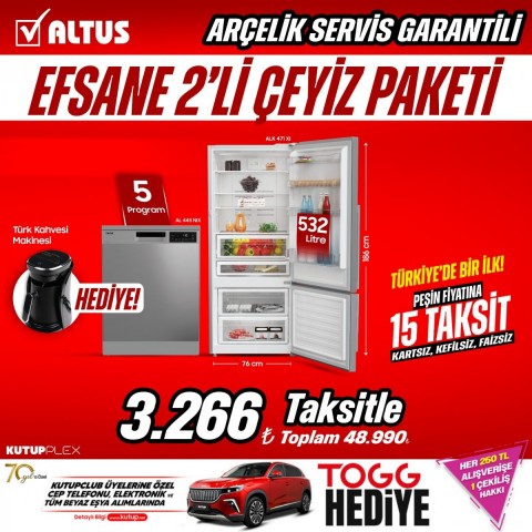 ALTUS ÇEYİZ PAKETİ
