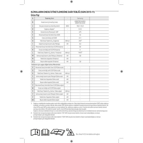 Samsung WindFree™ Elite PM 1.0 - Yapay Zeka Destekli Split Klima