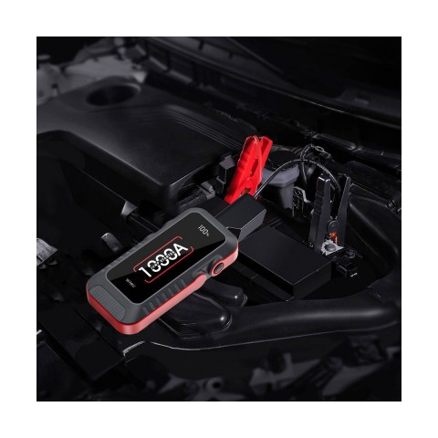 WIWU LED Işıklı Araç Akü Acil Durum Takviye Güç Kaynağı Powerbank (12V-37W-10000mAh)