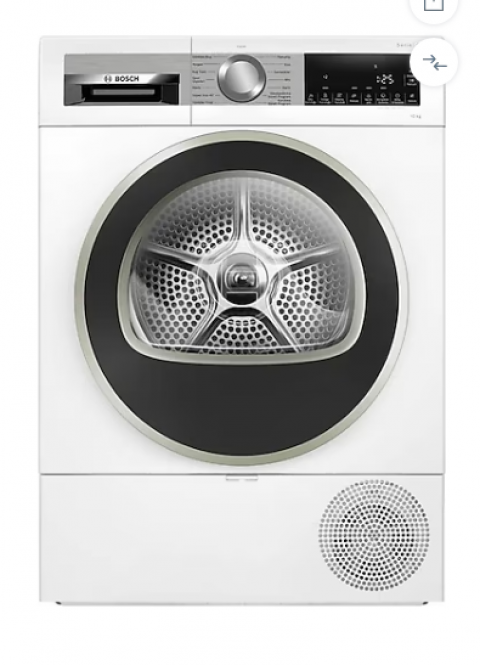 Bosch Serie 4 Isı Pompalı Kurutma Makinesi (beyaz)