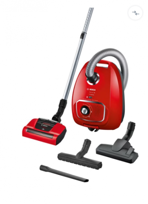 BOSCH SERIE 4 TOZ TORBALI SÜPÜRGEPROANİMAL RED