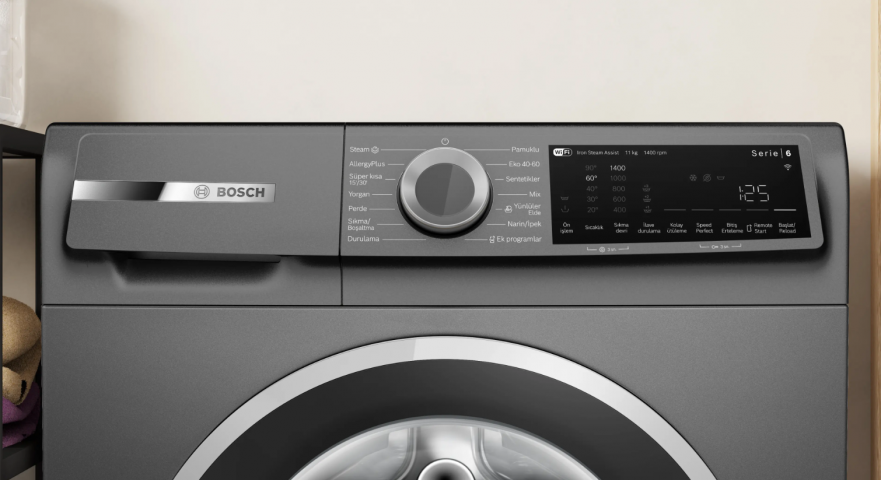 Bosch Serie 6 WGK264ZRTR Çamaşır Makinesi (antrasit)