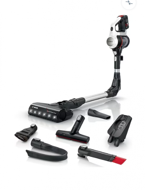 Bosch Bcs711xxl Unlimited 7 Şarjlı Beyaz Dikey Süpürge