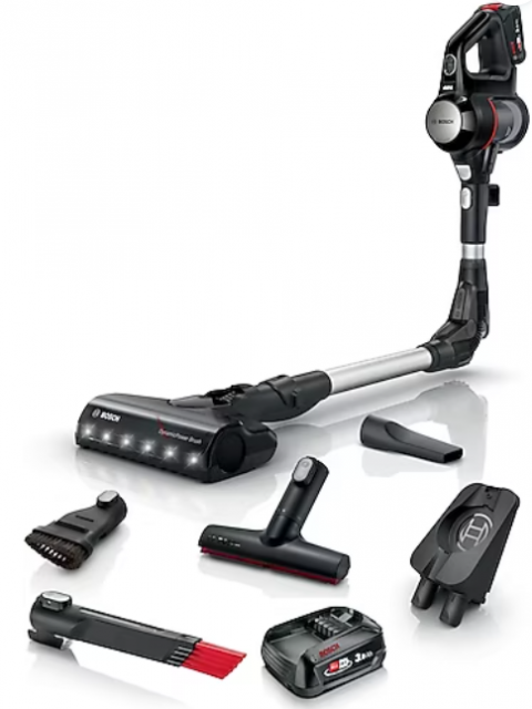 Bosch Unlimited 7 Şarjlı Dikey Süpürge (siyah) BCS712XXL