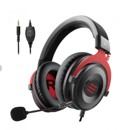 Eksa E900 Sıyahkırmızı 3.5m Kulaklık