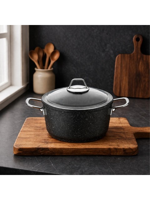 Falez Black Lıne 22 Cm Tencere
