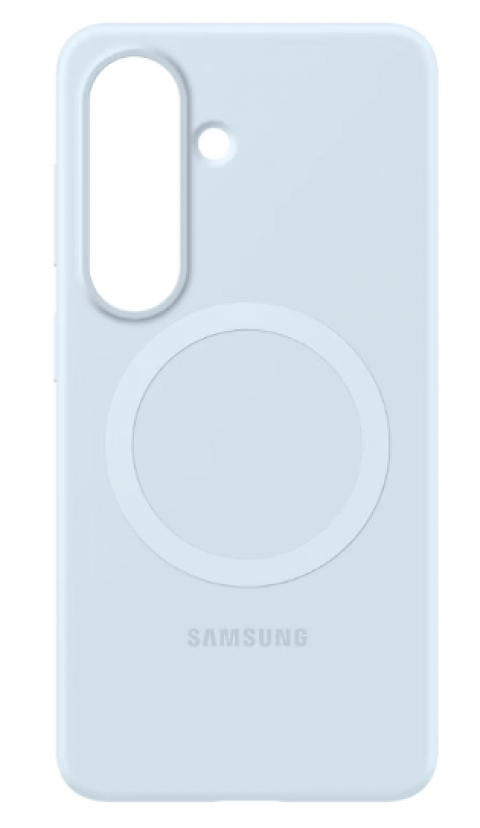 Galaxy S26  Silikon Magnet Kılıf - Açık Mavi